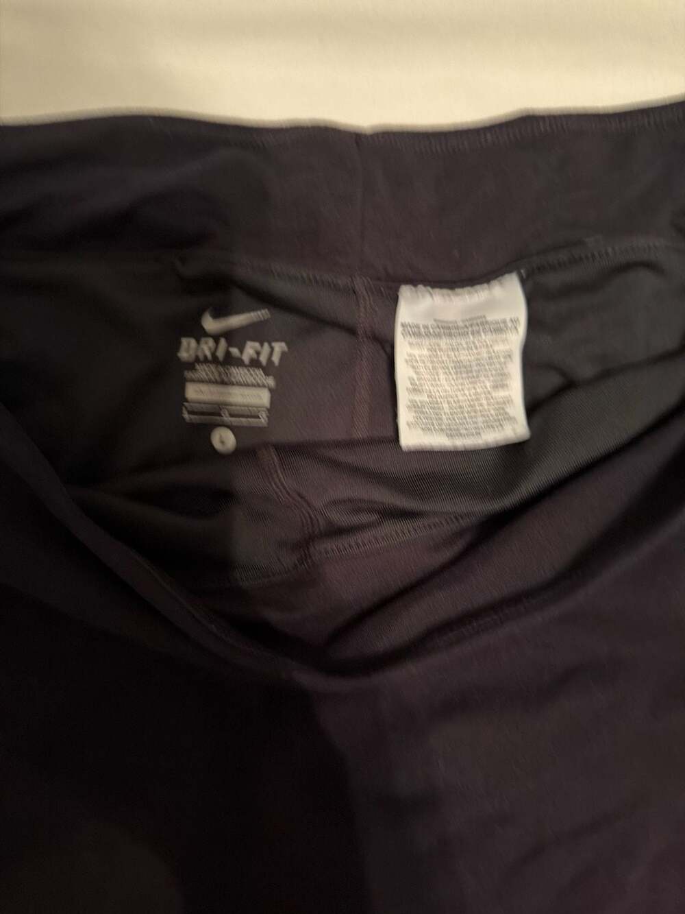 Nike Women's Dri-FIT Black Tennis Skort with Built-in Shorts - Picture 3 of 5